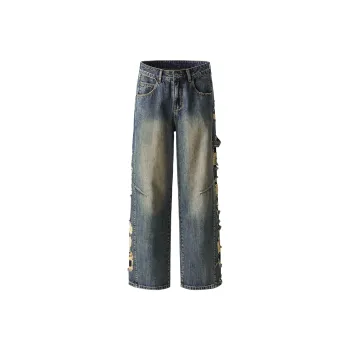 GBXM Jeans Unisex Blue