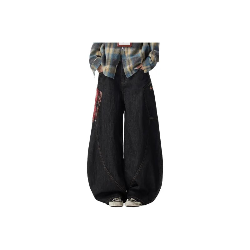 NEVER RULE Jeans Unisex Black-0