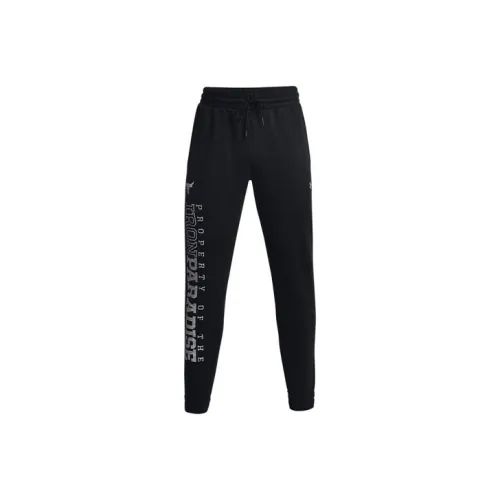 Under Armour Project Knitted Sweatpants Men Black