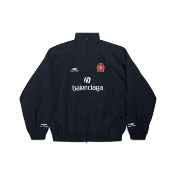Balenciaga Soccer SS24 Jackets & Coats Regular Fit Men's Black