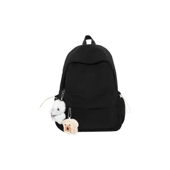 Alcohol Dragon Nylon Backpack Unisex Multicolor