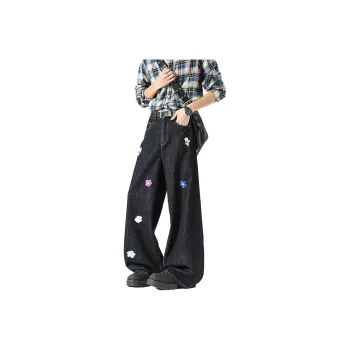 ROOMBOSE Jeans Unisex Black