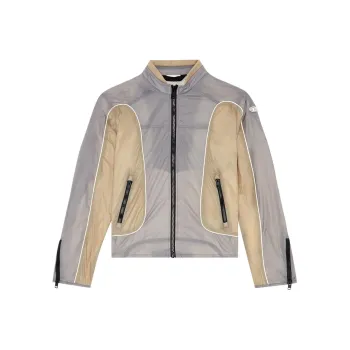 DIESEL Jackets Coats Men's Gray Brown