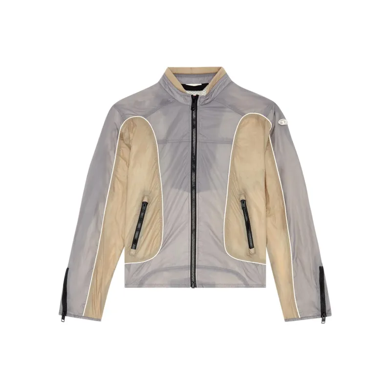 DIESEL Jackets Coats Men's Gray Brown-0