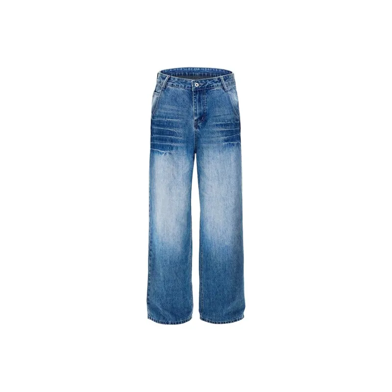 BENGEN Jeans Unisex Blue-0