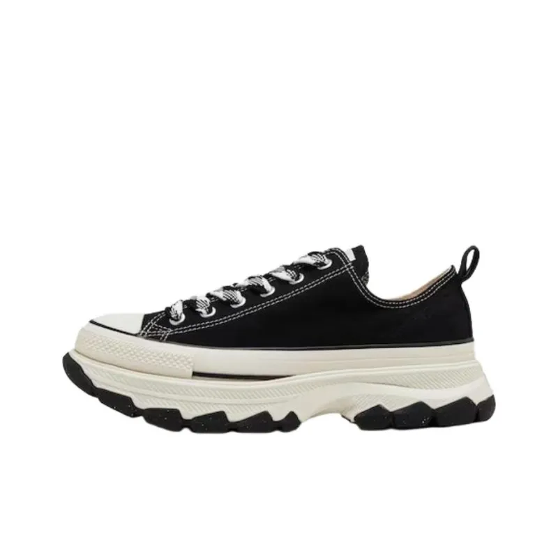 Converse All Star Trekwave Anti Slip Wear Resistant Low Top Canvas Shoes Unisex Black-0
