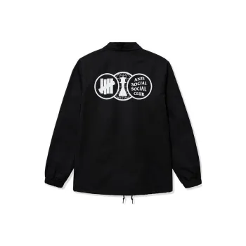 Anti Social Social Club X UNDEFEATED Jackets Unisex Black