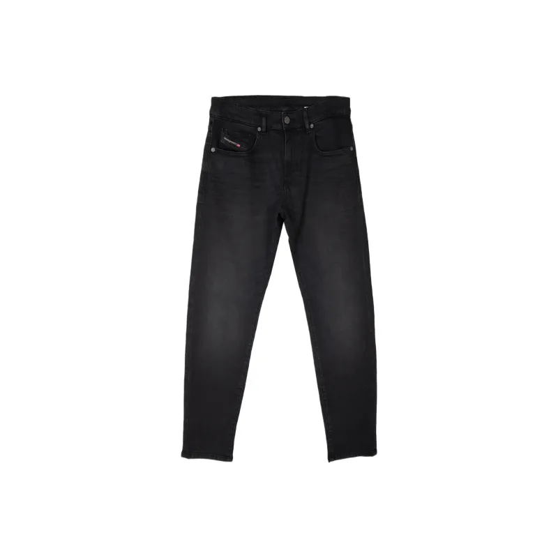 DIESEL D Strukt Logo Patch Jeans-0