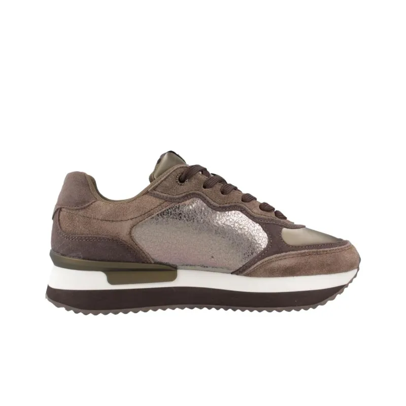 Pepe Jeans Rusper Stars Low Top Casual Shoes Women's Brown-1