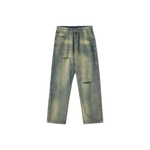 LPMX Jeans Unisex Vintage Blue