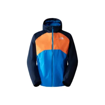 THE NORTH FACE Dryvent Jacket Men's Optical Blue/Stunning Orange/Marine Blue