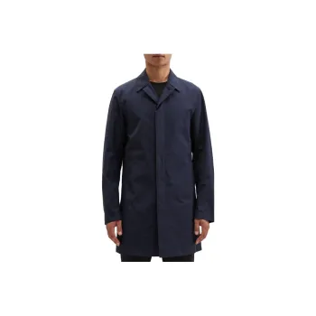 THEORY Single-breasted Cotton Coat