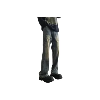 FONDLOOK Jeans Unisex Blue