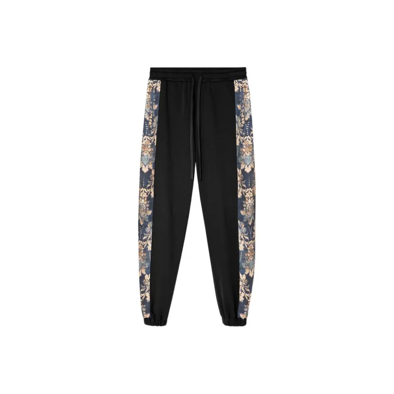 VERSACE JEANS COUTURE Knitted Sweatpants Men Black-0