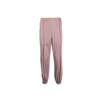 Needles Knitted Sweatpants Men Gray Purple