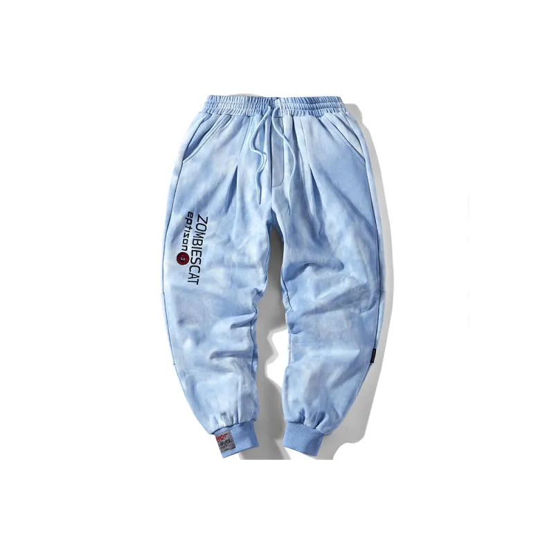 EPTISON FW22 Casual Pants Unisex Sky Blue-0