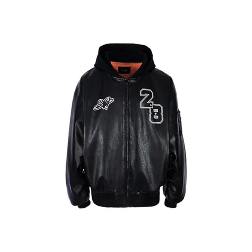 YLDP Jackets & Coats Unisex Black