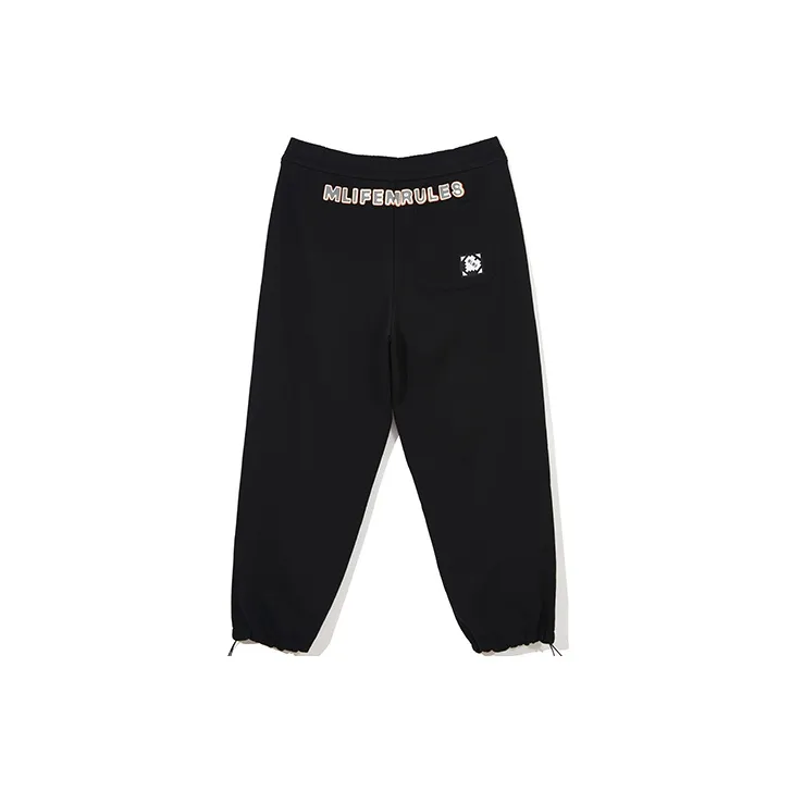 MLMR Jogger Sports Pants Unisex Black-0