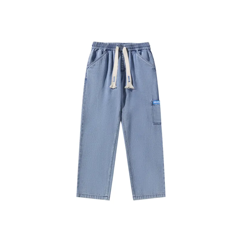 The Secret Order Of The Teddy Bear Straight Jeans Unisex-0