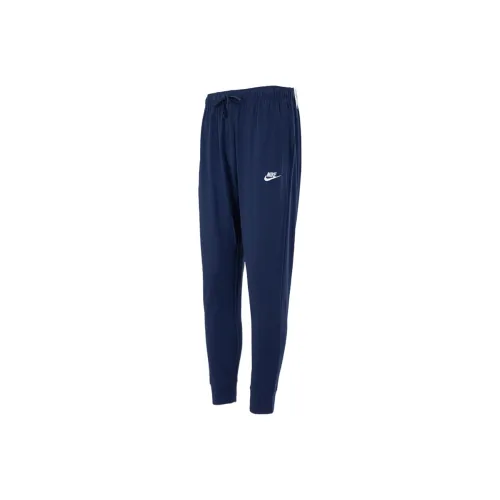 Nike Knitted Sweatpants Men Navy Blue
