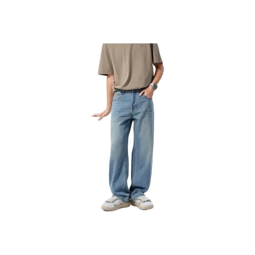 AHAH Summer Jeans Loose Fit Men's