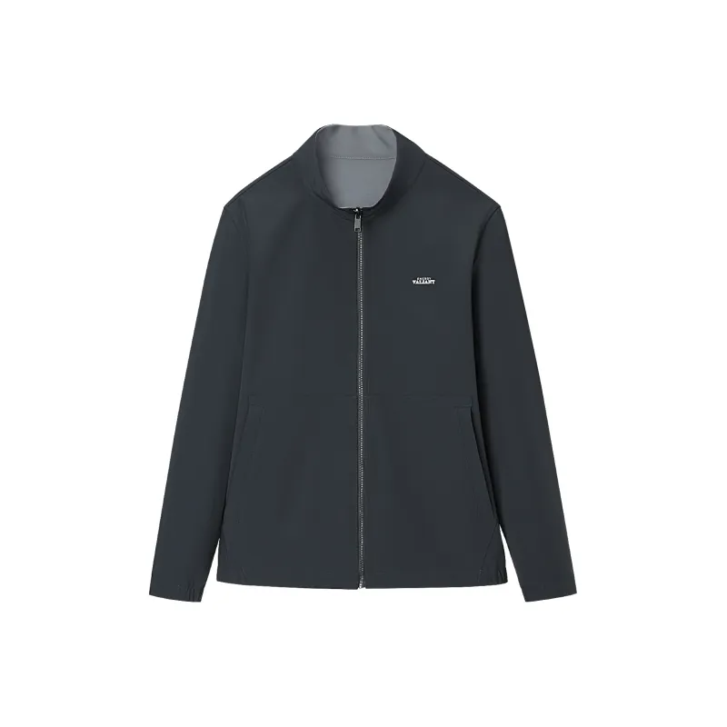HLA Jackets Men Navy Blue 74-0