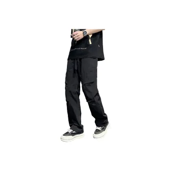 EGOU Solid Color Basic Cargo Pants Unisex