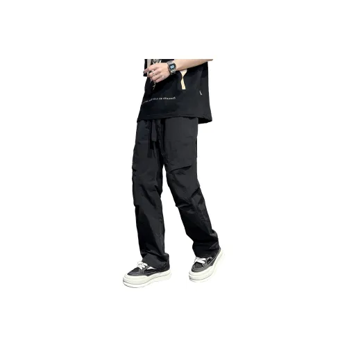 EGOU Solid Color Basic Cargo Pants Unisex