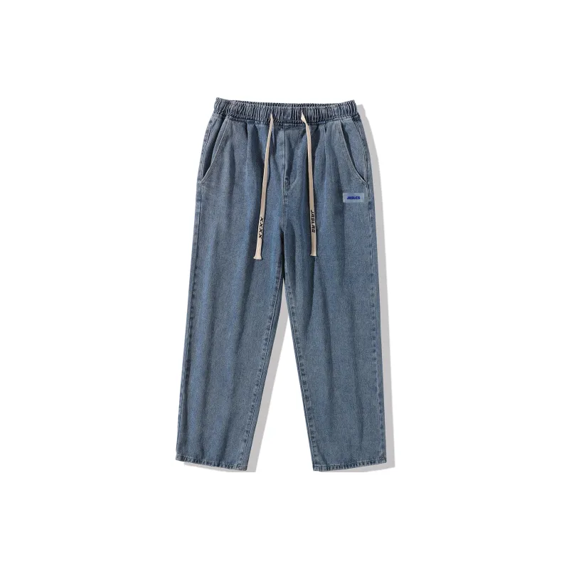 Jaslcs Straight Jeans Unisex Vintage Blue-0