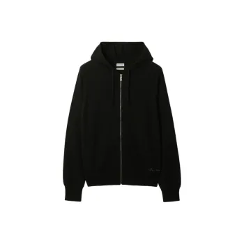 Burberry Cashmere Zip fastening Hoodie
