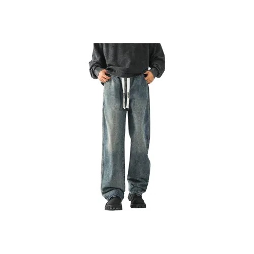LA'T.WEEKEND Jeans Unisex Vintage Blue