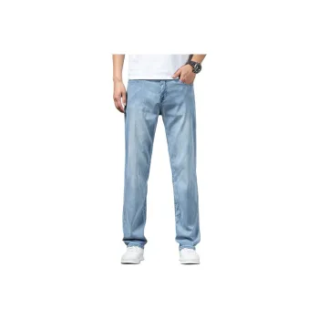 【dme】 Jeans Unisex Ice Silk Blue