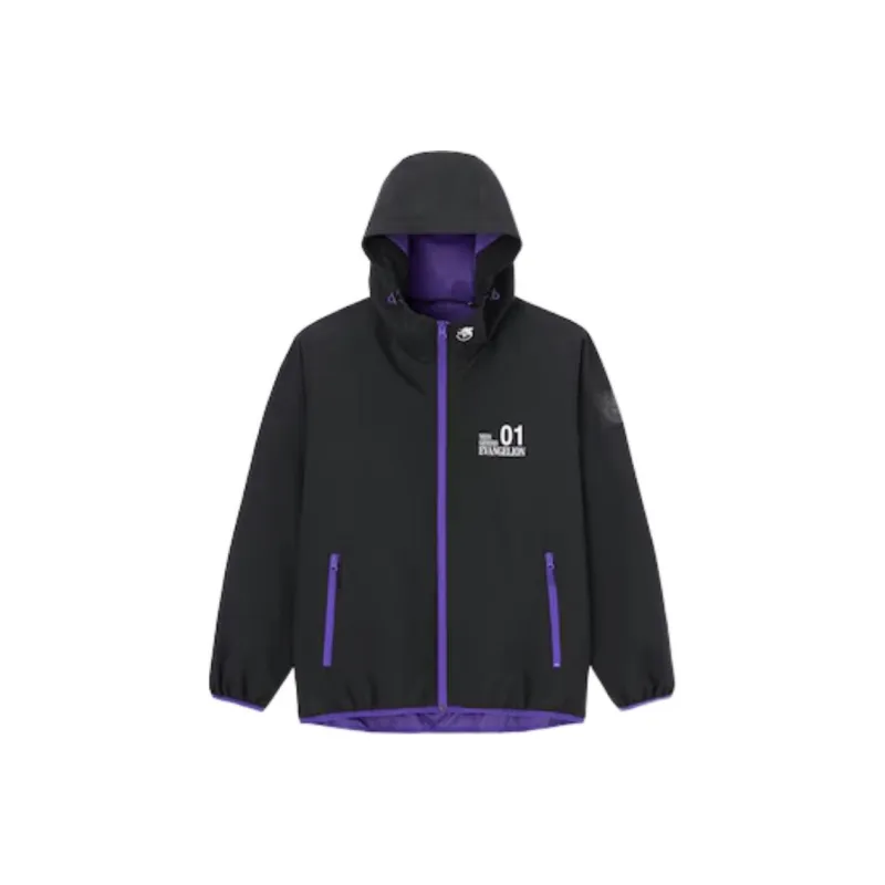 GU EVA Collaboration Jackets Men Black-0