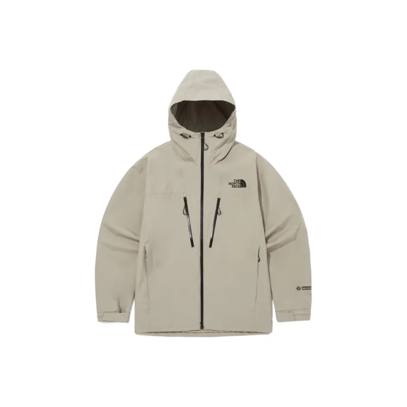 THE NORTH FACE GORE TRAIL Jackets Coats Men's Gray Beige-0