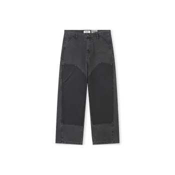 BONELESS Jeans Unisex Water Texture Gray