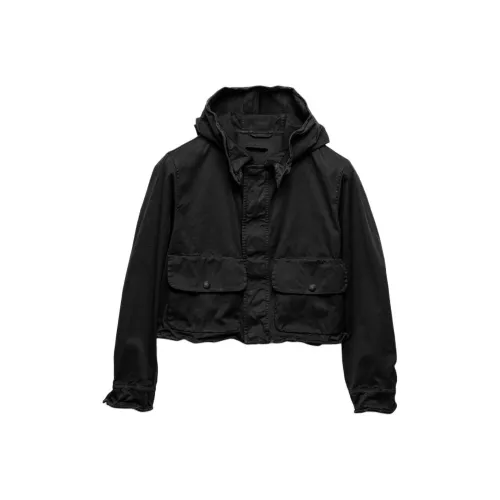 PRADA SS25 Jackets & Coats Men's Black