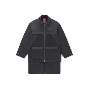 LiNing China Li Ning Trench Coats Men Black