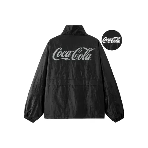 Coca Cola Trekkins Coats Unisex Black