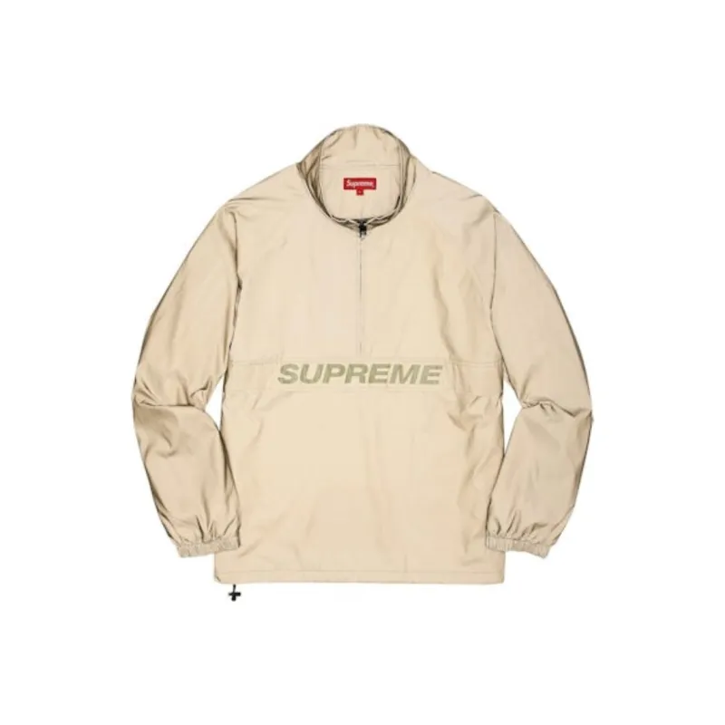 Supreme Reflective Half Zip Pullover-0