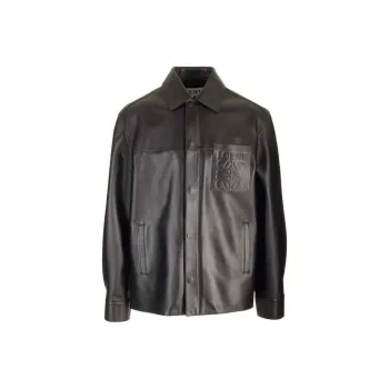 LOEWE Logo Embossed Long Sleeved Shirt