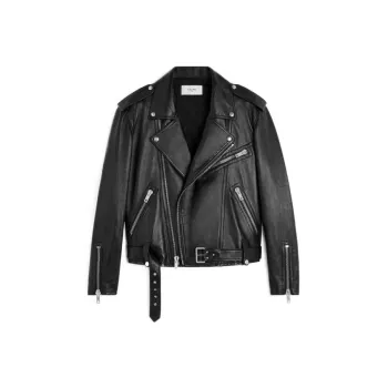 CELINE Biker Leather Jacket