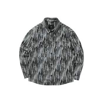HLA Jackets Men Black Pattern 48