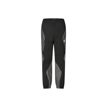 LOUIS VUITTON Knitted Sports Pants Men's Black