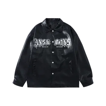 A.X.S.K Leather Jackets Unisex