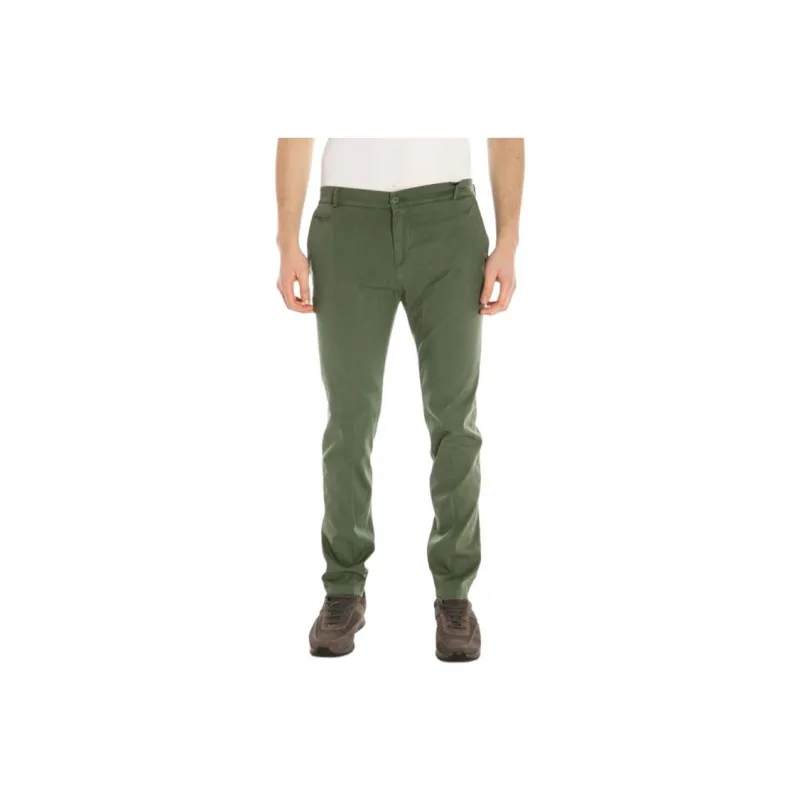 DANIELE ALESSANDRINI Jeans Men's Green-0