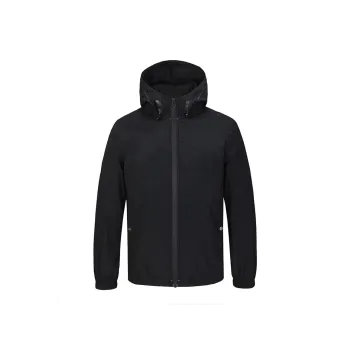 DAVID NAMAN Jackets Men Black