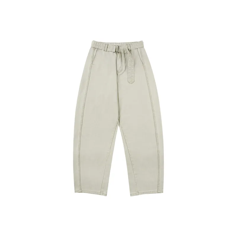 Kudamm Jeans Unisex Elegant Apricot-0