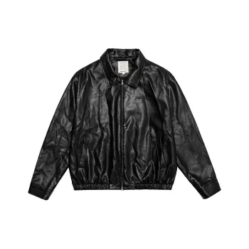 URBAN STANDARD Leather Jacket Men's