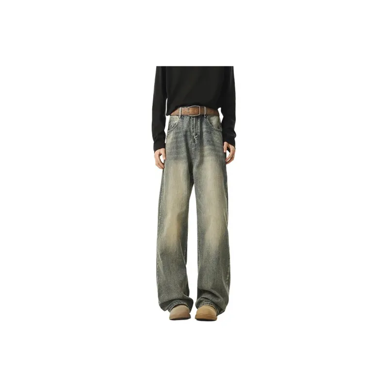 PANDA ADEVIL Jeans Men's Yellow-0