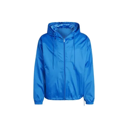 Adidas Originals Trench Coats Men Blue